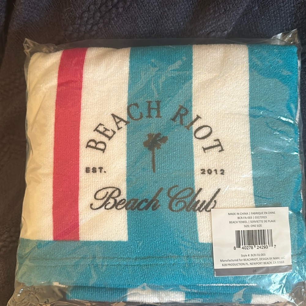 Beach Riot Beach Club Towel Xxl